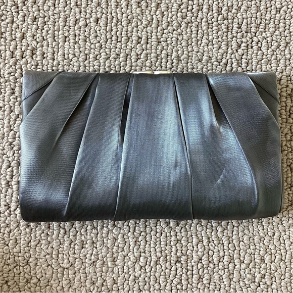 Grey Evening Bag Clutch by Nina - Picture 1 of 6